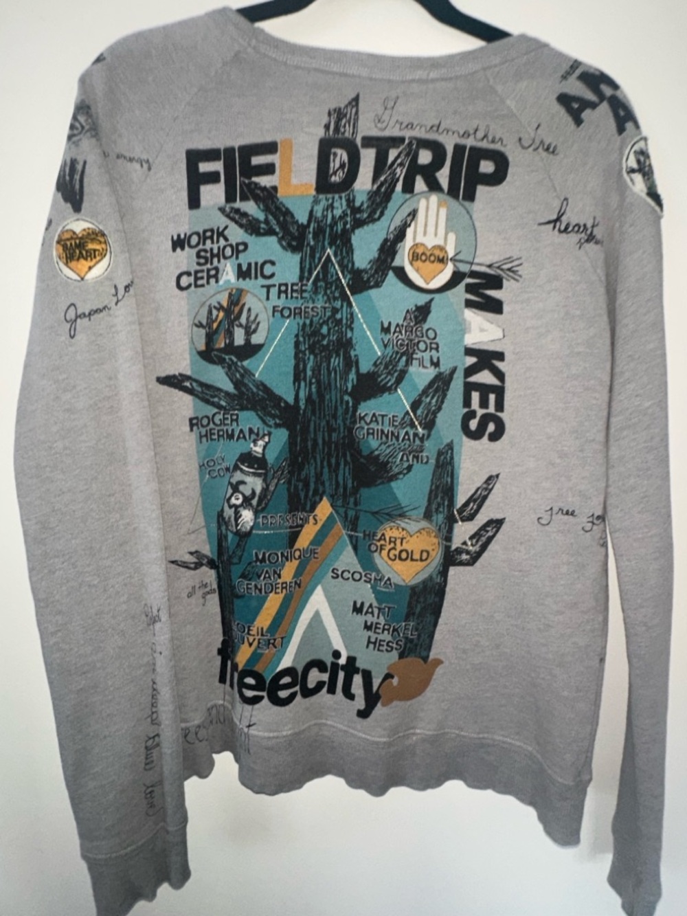 FREECITY RARE GRAPHIC SWEATSHIRT - Picture 3 of 8